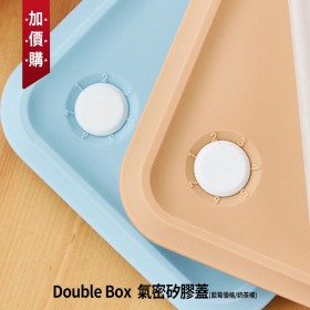 【加價購】Double Box 氣密矽膠蓋(藍莓優格、奶茶裸、冰晶透)