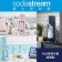 Sodastream 自動扣瓶氣泡水機 FIZZI 冰河藍/芭蕾粉/海軍藍 +2支水滴瓶